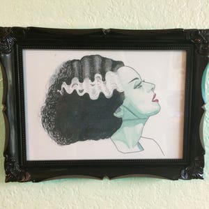 Bride of Frankenstein Art Print
