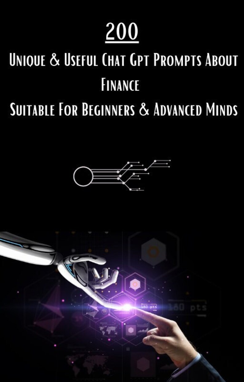 200 Unique and Useful Chat GPT Prompts About Finance Suitable for Beginners & Advanced Minds Etsy