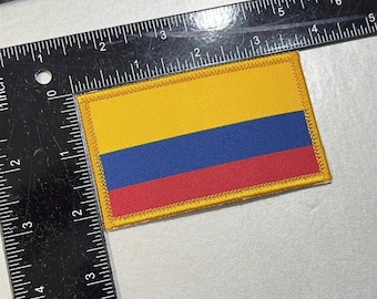 Parche Bandera de Colombia / Parche Bandera de Colombia Bordado / Bandera de Colombia / Parches