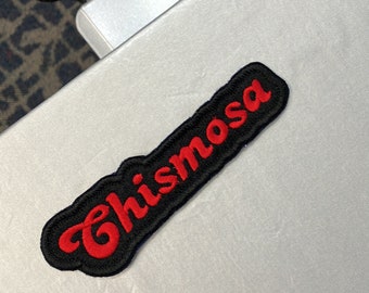 Parche Chismosa / Parche para coser / Parche Groovy / Parche Chismosa bordado