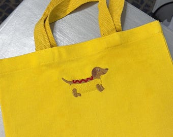 Bolso de mano para perro salchicha / Bolso de mano para perro salchicha / Bolso para perro salchicha / Bolso de mano para perro salchicha