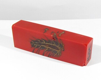 Hybrid Resin Wood block handle blank pen blanks no 2210