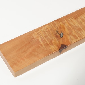 Wooden magnetic knife holder, Wall mounted magnetic knife rack, Magnetic knife holder, Wooden holder for knives and utensils, pear wood
