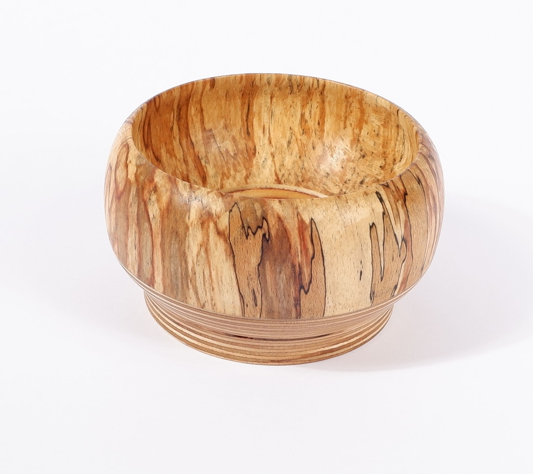 Hand Carved Wooden Bowl, Natural Edge Bowl, Handmade Wooden Kitchen
