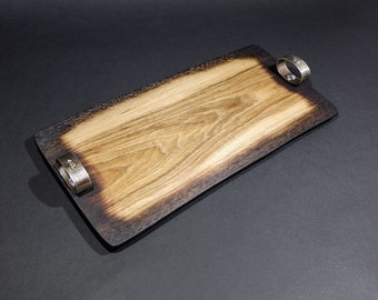 Wooden food pad | Decorative handcrafted tray | Serving tray | Irregular Tray | Wooden Board | Wooden pad made by VojkoArt,