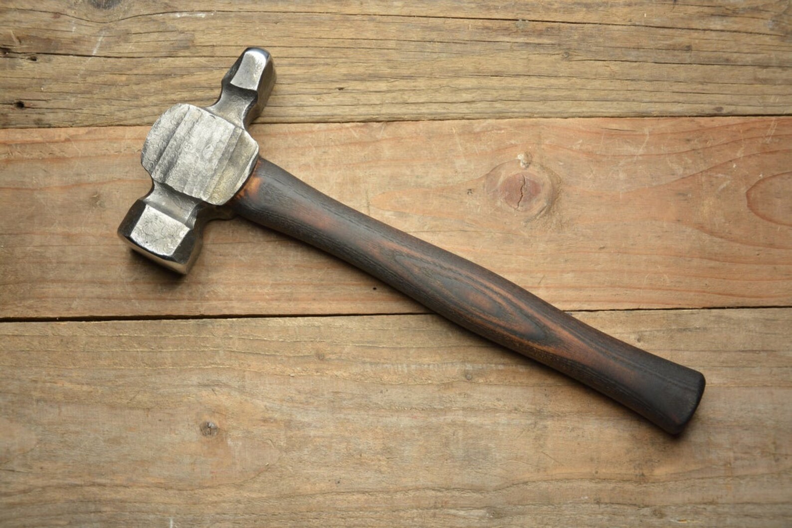 Fullered Straight Peen Hammer Blacksmith's Hand Etsy