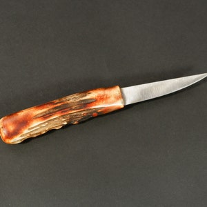 Small Full tang Сarving Knife from 6150, Carving Tool, Hand Carving Tool, Hand-Forged VojkoArt