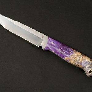 D2 hunting Knife Hand Forged Unique Personalized hand Crafted by VojkoArt, fathers gift, gift for him, Best Gift, Christmas gift