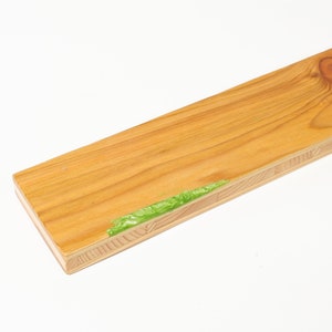 Wooden magnetic knife holder, Wall mounted magnetic knife rack, Magnetic knife holder, Wooden holder for knives and utensils, resin wood