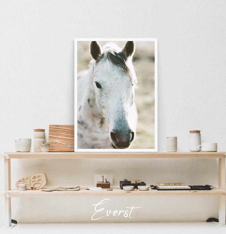 Horse Print, Printable Wall Art, Wall Decor, Digital Download, Horse ...
