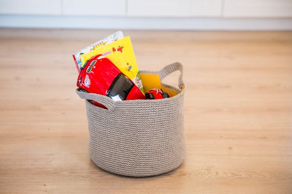 large toy storage basket