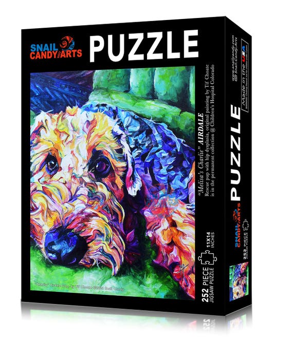 Yorkie Jigsaw Puzzle - 252 pcs Candy Yorkie Jigsaw Puzzle - 252 pcs Candy