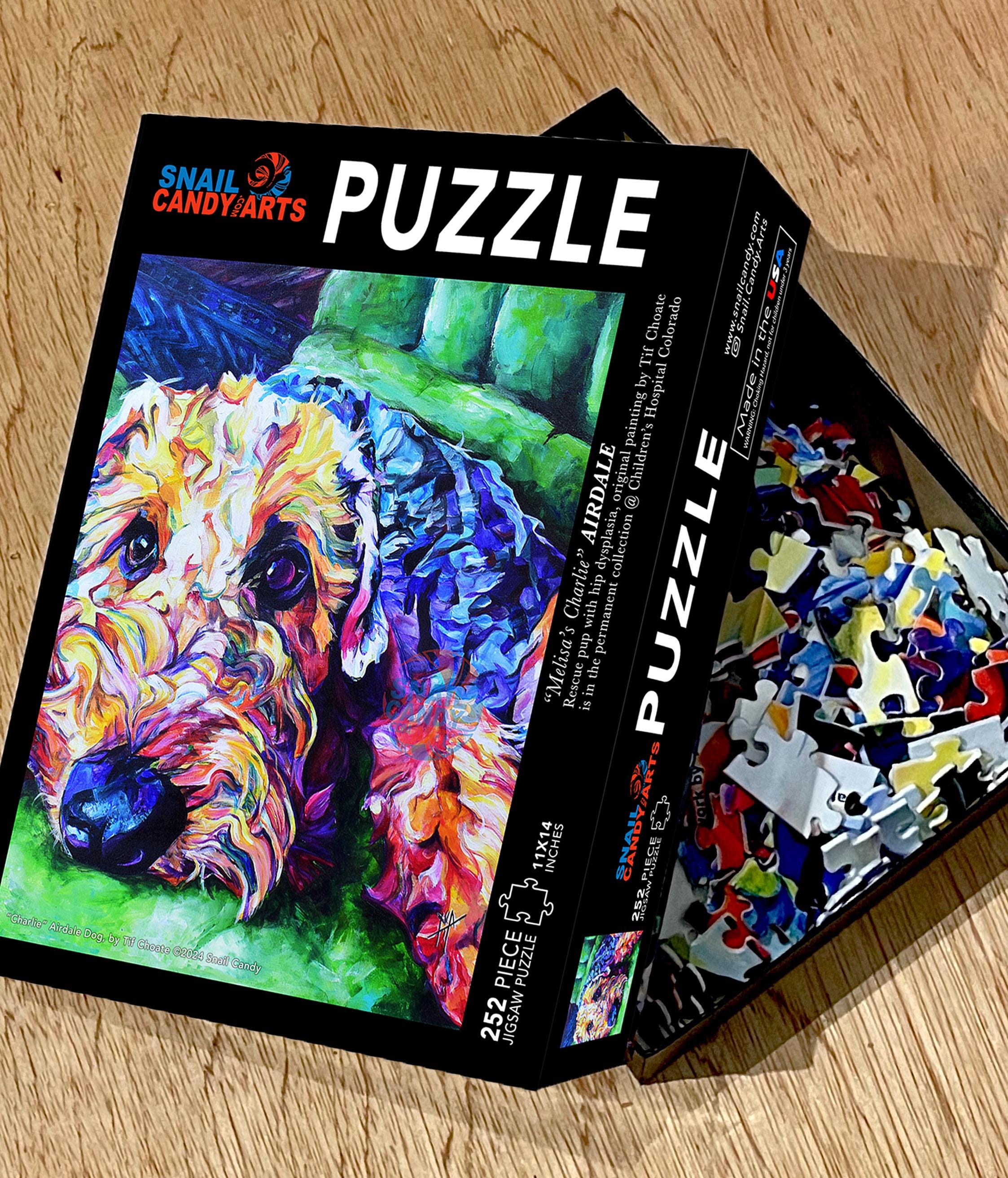 Yorkie Jigsaw Puzzle - 252 pcs Candy Yorkie Jigsaw Puzzle - 252 pcs Candy