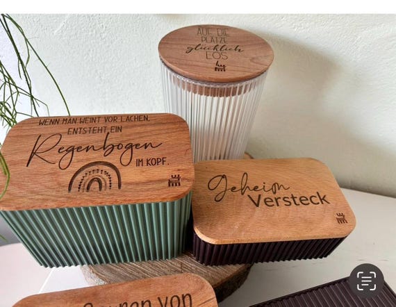 Dose mit Gravur