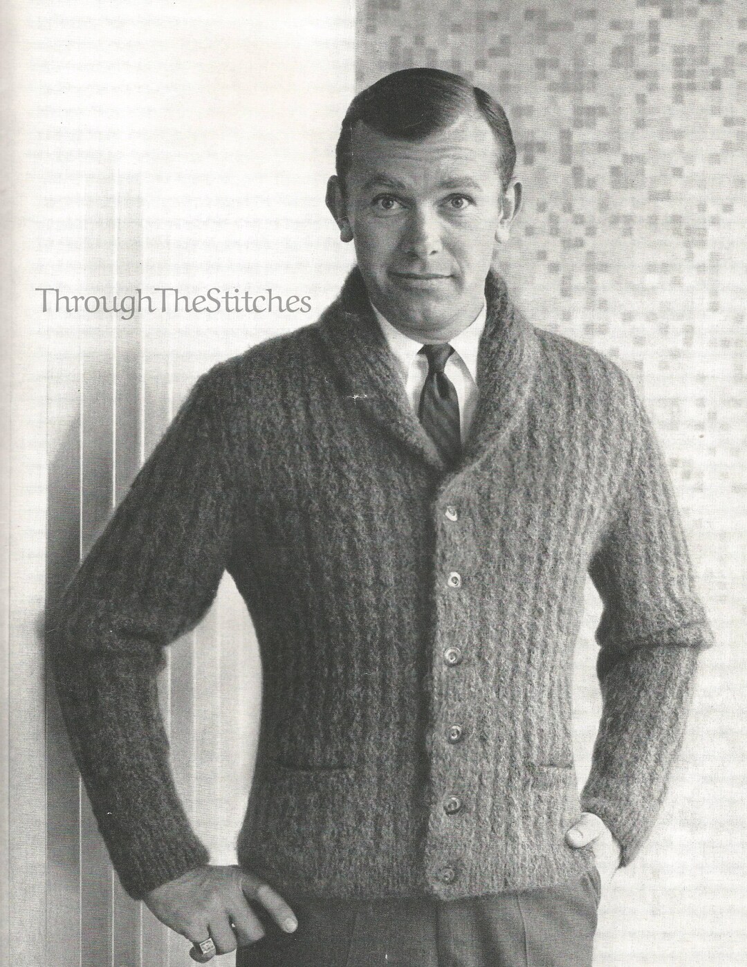 1950s tevens Mohair Cardigan Lサイズ相当 1950s tevens Mohair Cardigan Lサイズ相当 1950s tevens Mohair