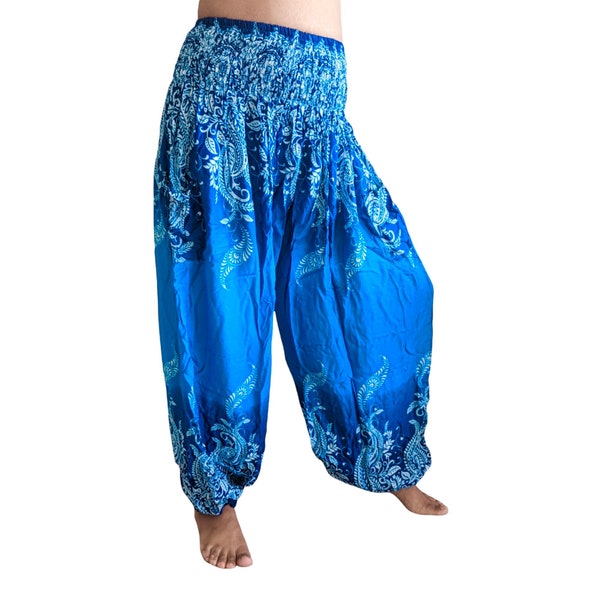 Plus Size  Harem Yoga Pants, Summer Trousers, Women Pants, Aladdin Trousers, High Waist Printed Trousers, Hippie Pants, Gypsy Style