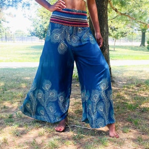 Bohemian Linen Pants 