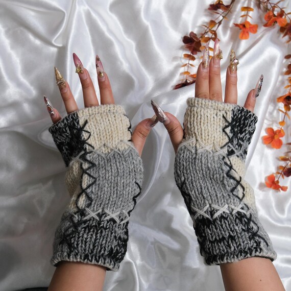 Brazo Tejido Sin Dedos Para Mujer Y Niña, Para Invierno, Gl | Cuotas