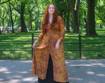 新品★DRESS HIPPY★PAISLEY HENRY T MUSTARD DRESS HIPPYDH-PAISLEY S/S HENRY TEE ｜ New name! OFFICIAL