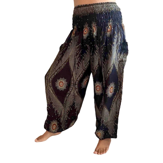 Harem Pants, Plus Size Yoga Pants, Summer Pants, Pants With