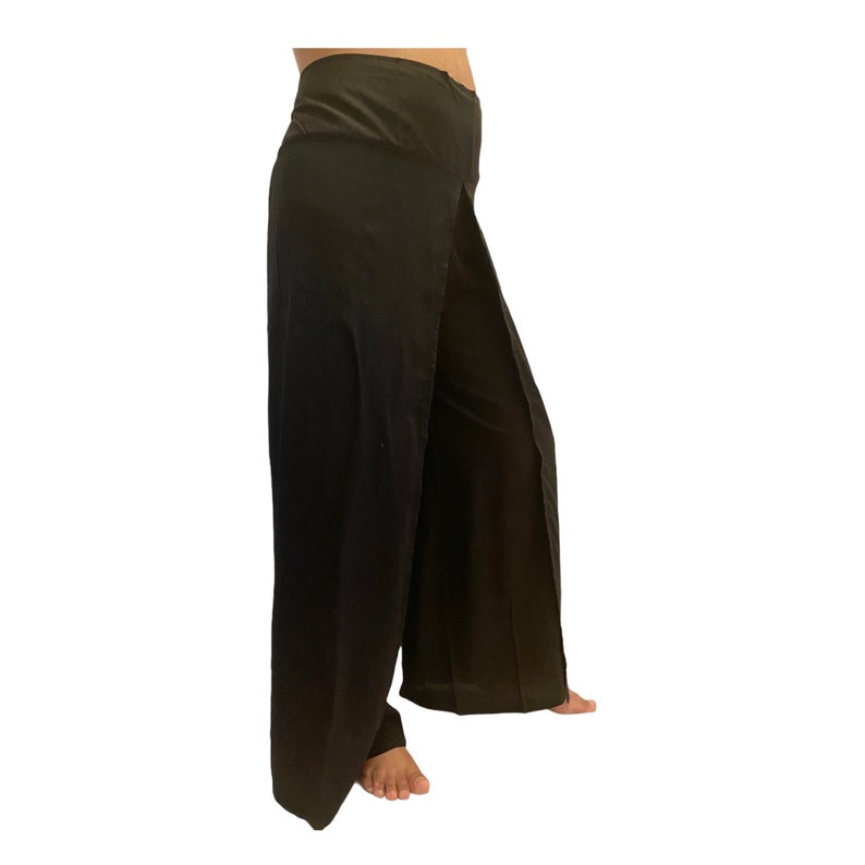 Open Leg Solid Color Boho Pants,Hippie Harem Pants,Beach Rayon Pants,Summer Slit Pants,Yoga Pants Wide Leg Pants,Festival Clothing,Bohemian