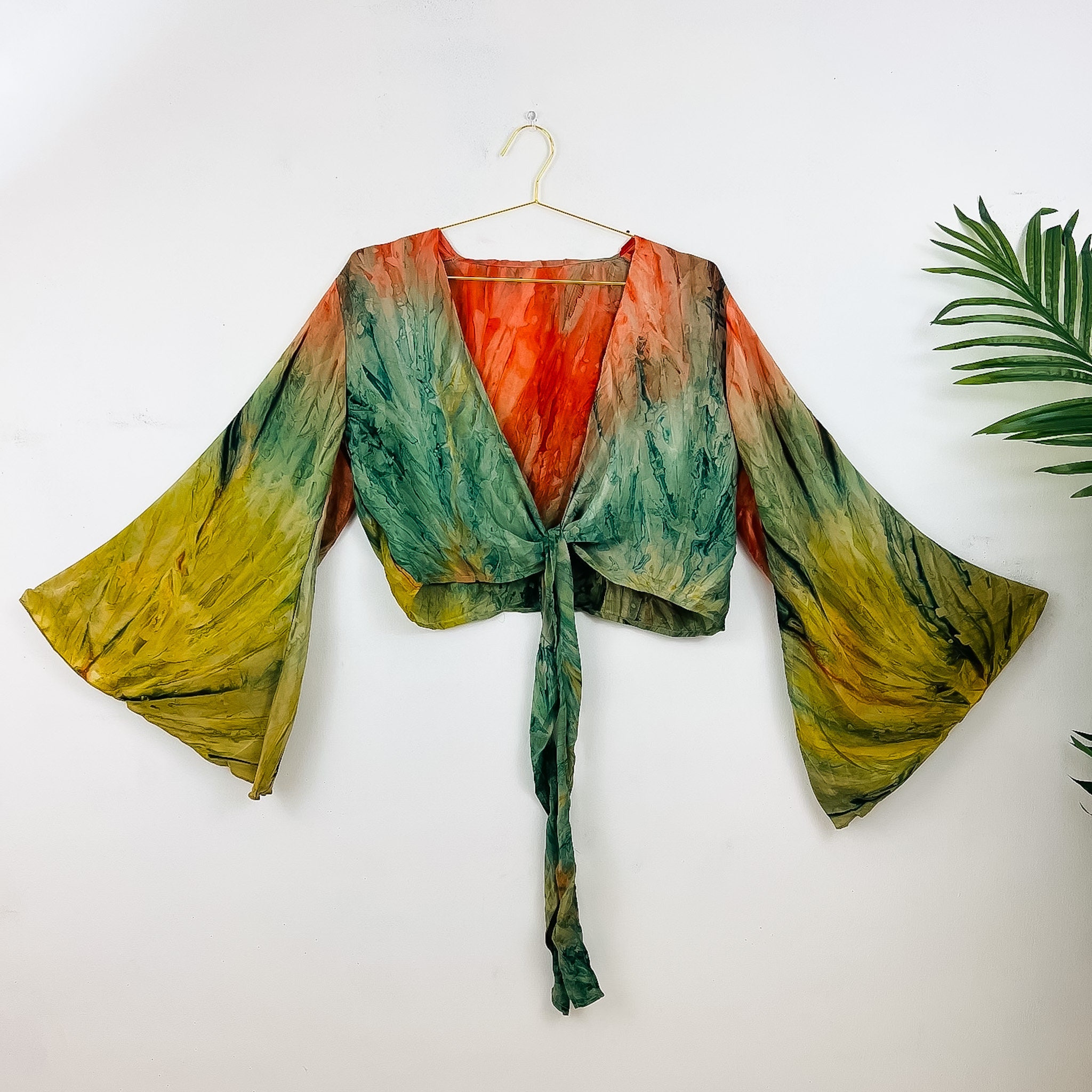 Flare Sleeve Top - Etsy UK