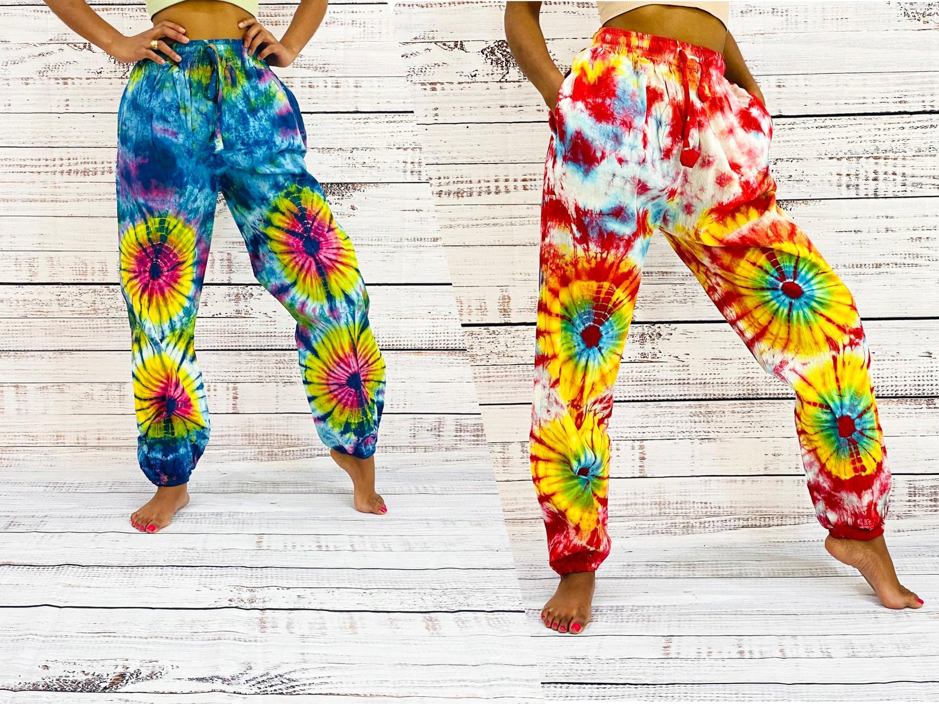 Tie Dye Pants Etsy Canada
