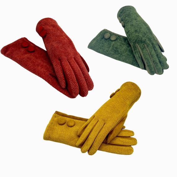 Gants D Hiver Gants dautomne Et dhiver en Daim Lumineux pour Femmes