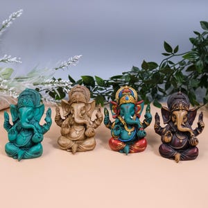 3&quot; Ganesh/Ganesha Handmade Statue/Lord of New Beginnings/Good Luck/Remover of Obstacles/Hindu God/Ganesh for Decor/Ganesh Statue from Nepal