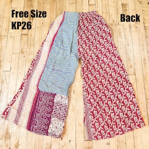 パンツ WONDER FULL LIFE KANTHA WRAP PANTS KANTHA｜WRAP PANTS – WONDER FULL LIFE