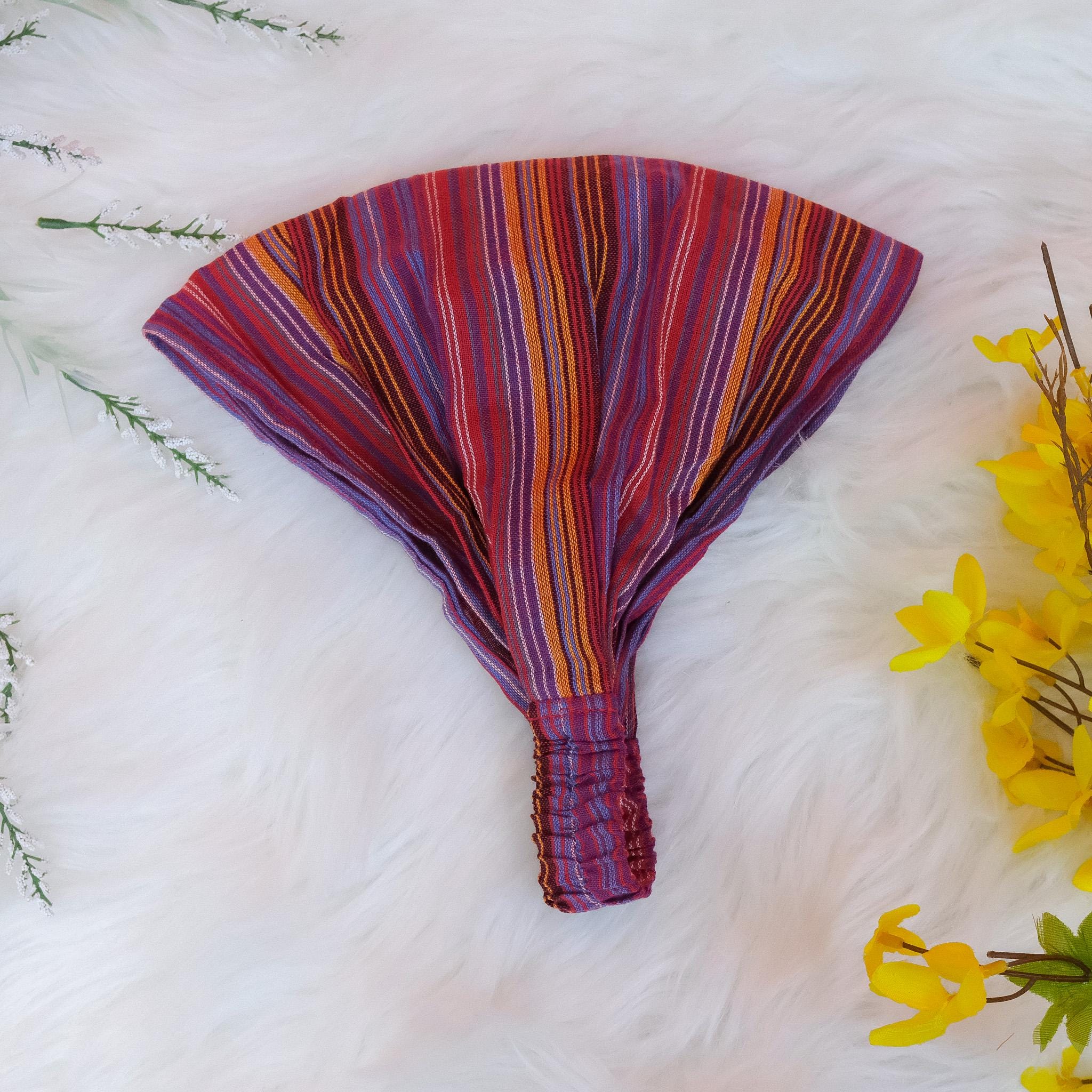 Tela 100% Cotone Per Lenzuola H.280cm Stampa Hippie - Foto 12