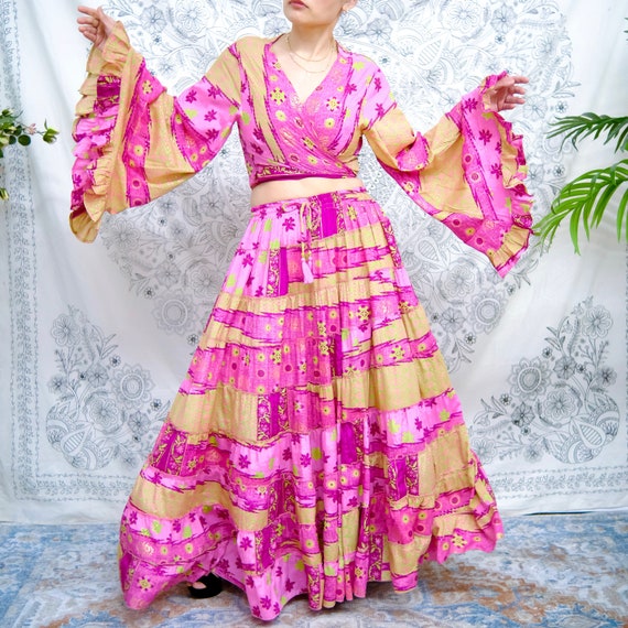 Gypsy skirt with bells sales