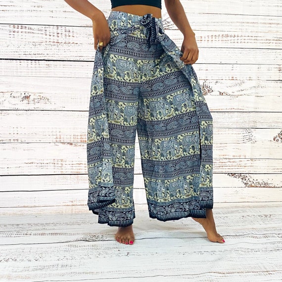 Wide leg top elephant pants
