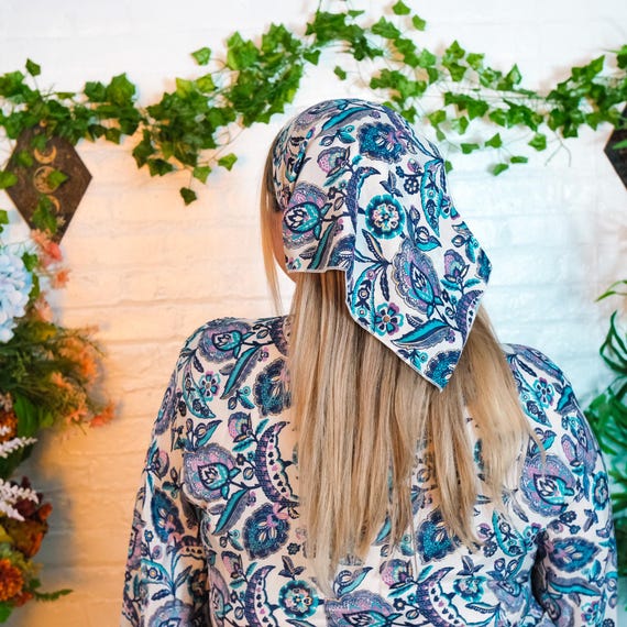 Femmes Musulman Fleur Turban Chapeau Doux Imprimé Africain Stretch