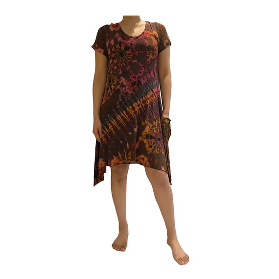 tie dye tshirt dress