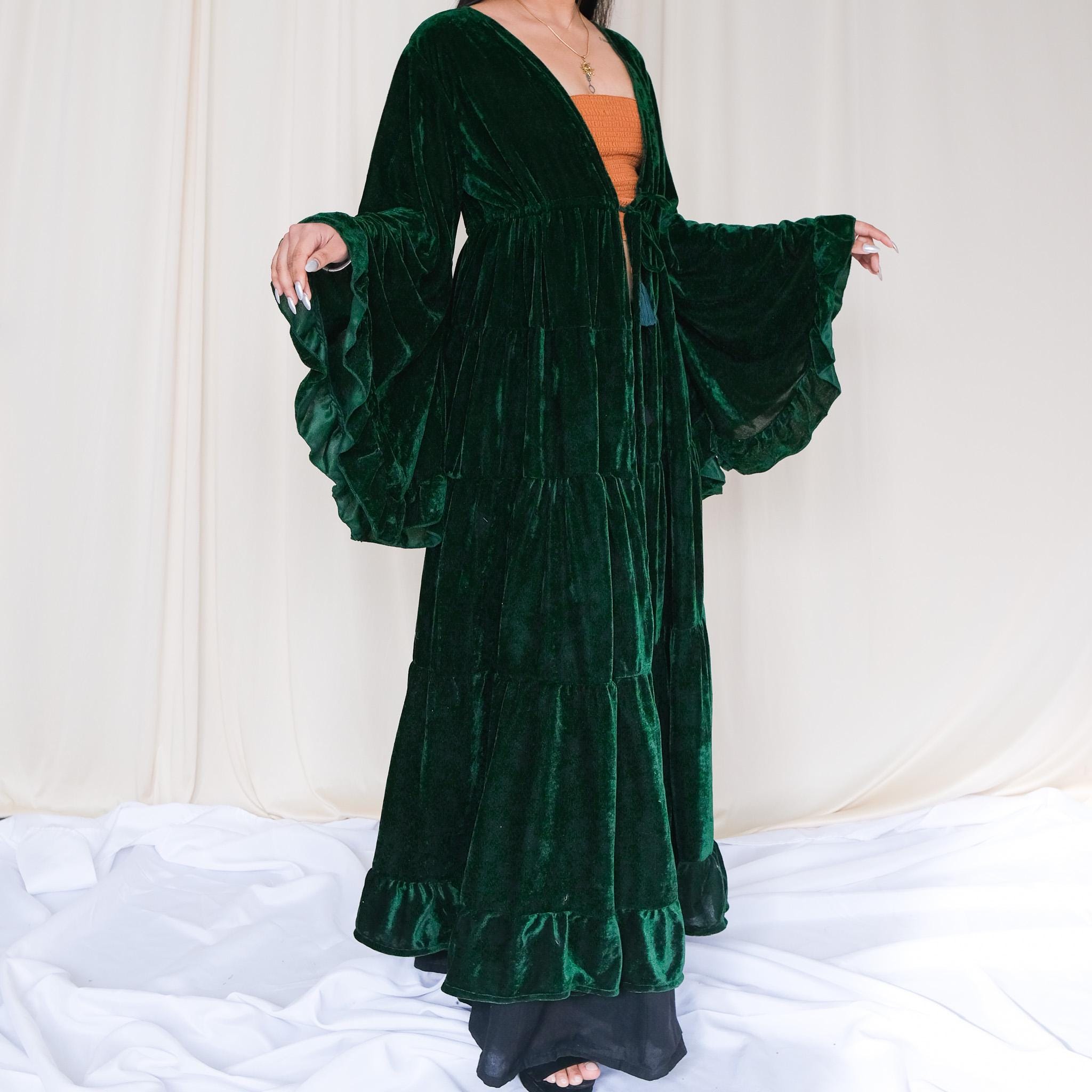 Slit Arm Sleeve Coat