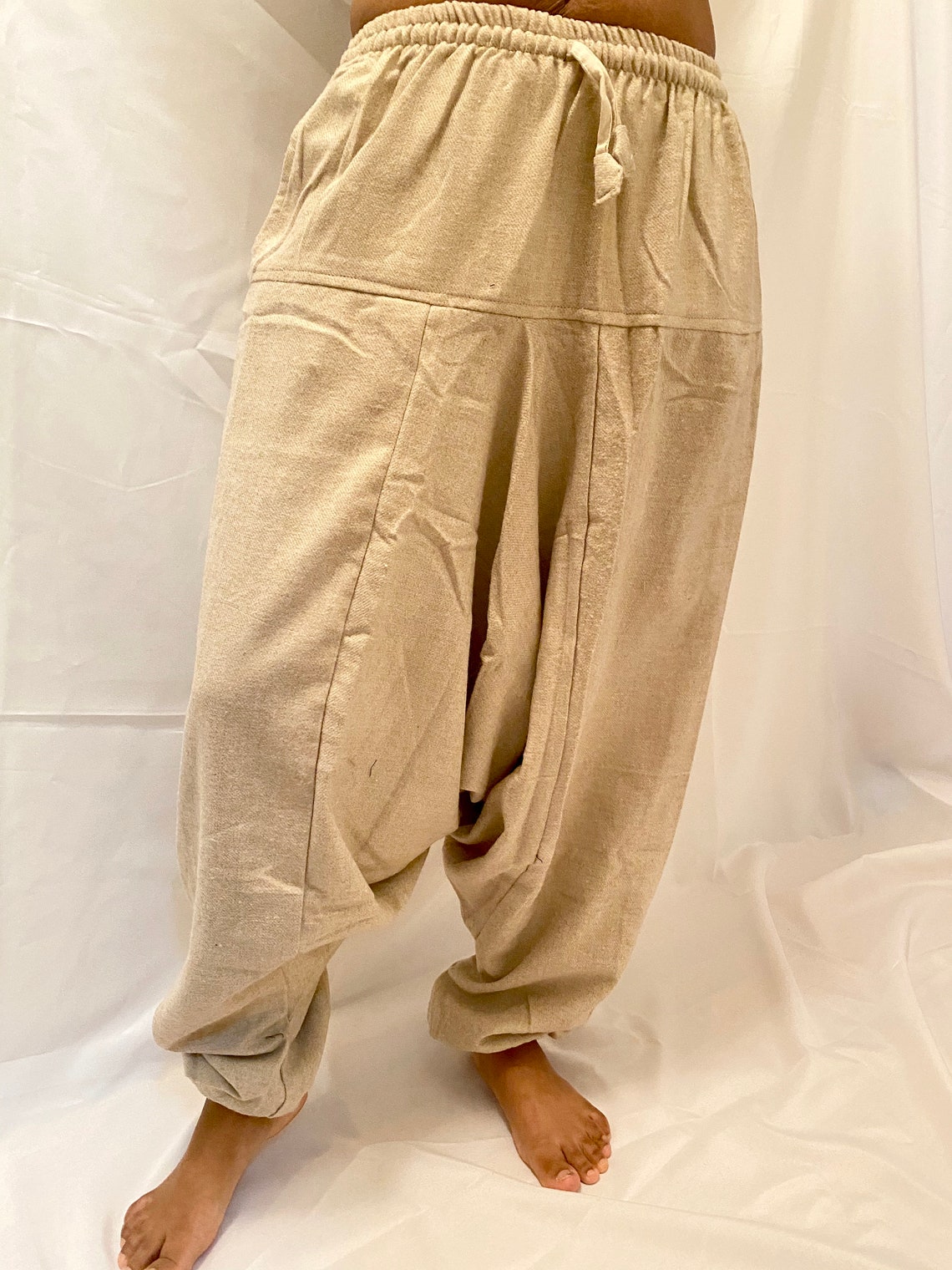 wool harem pants