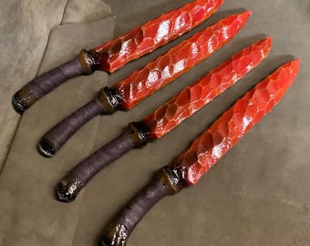 Accesorio para LARP con hoja de cristal de 18"