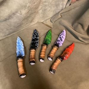 12” crystal blade larp prop