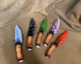 Accesorio para LARP con hoja de cristal de 12"