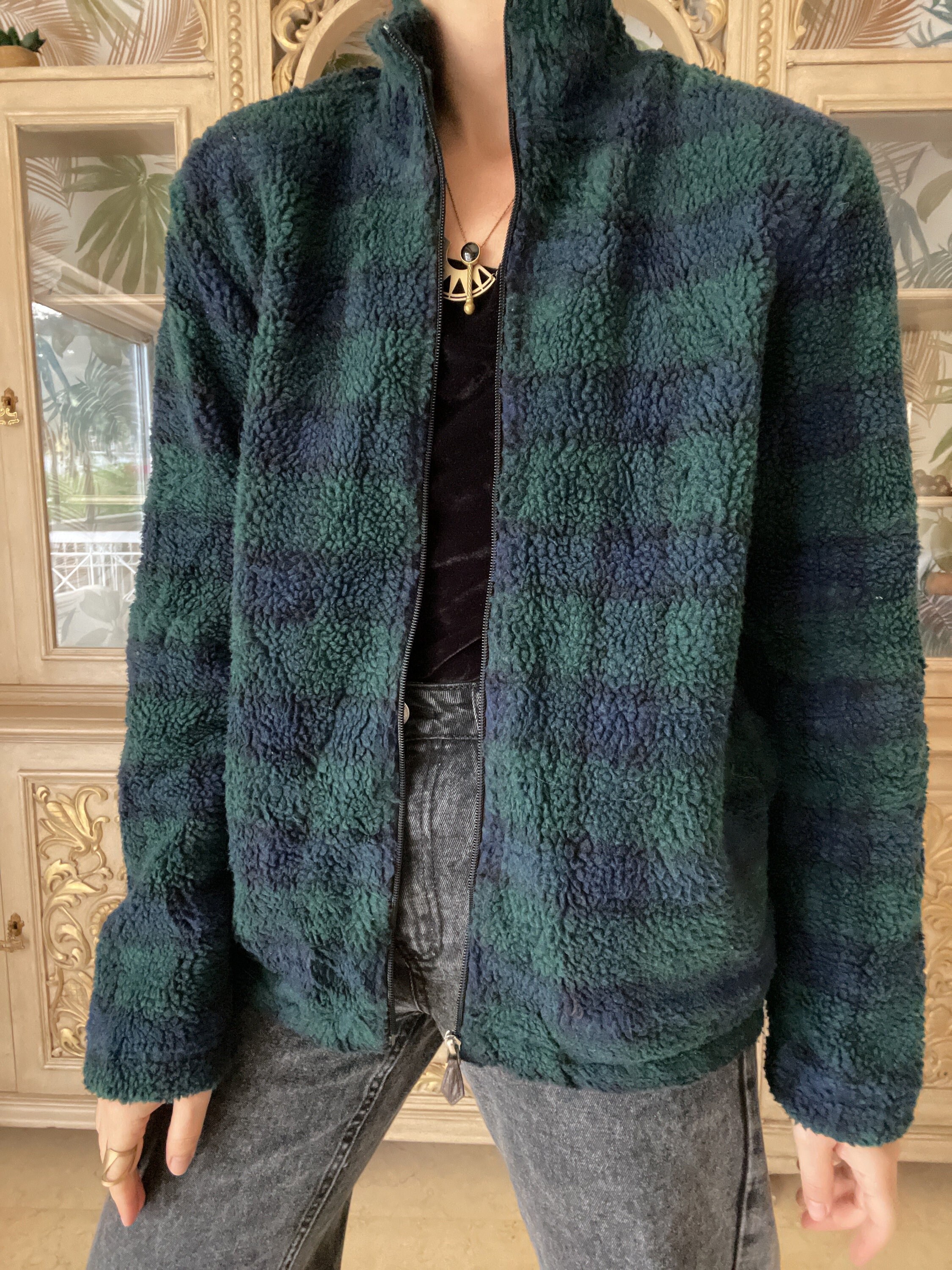 Fleece Cardigan - Etsy