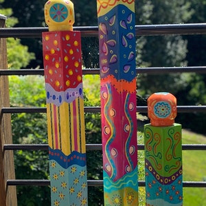 Garden Funky Freeform Totem