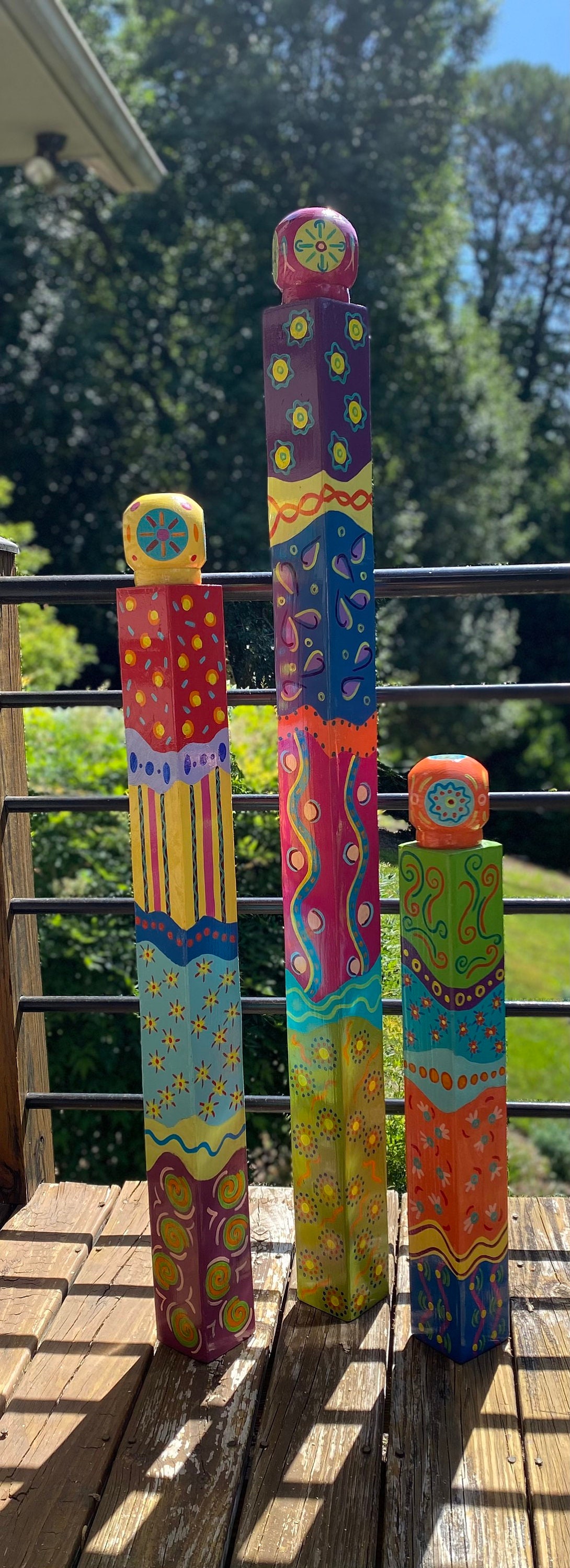 Garden Funky Freeform Totem - Etsy