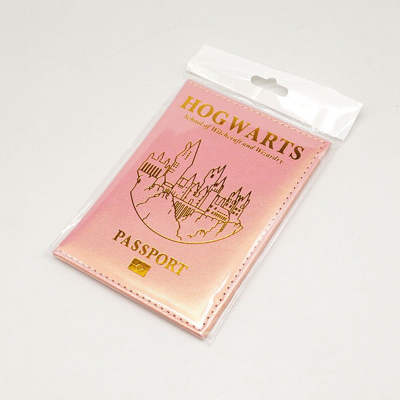 Harry Potter Hogwarts Universal Passport Holder Etsy