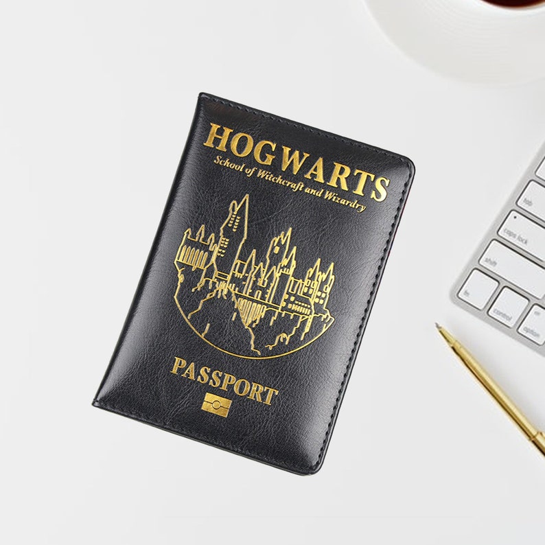 Harry Potter Hogwarts Universal Passport Holder Etsy