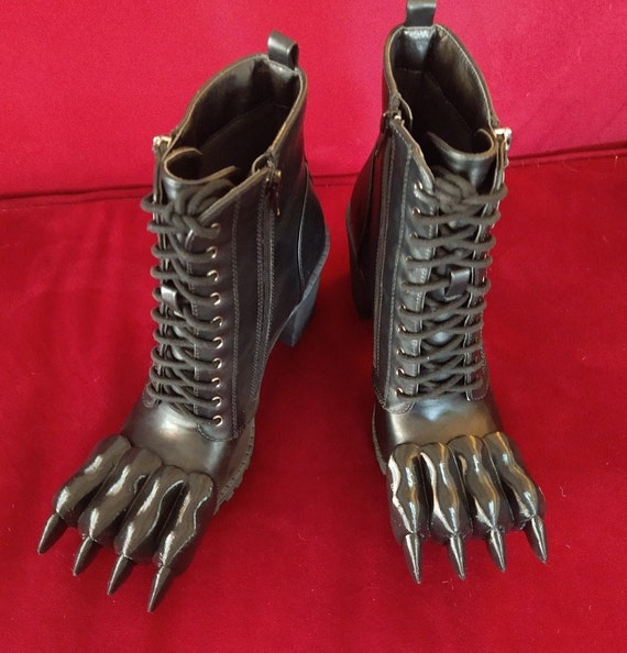 Monster fur cheap boots
