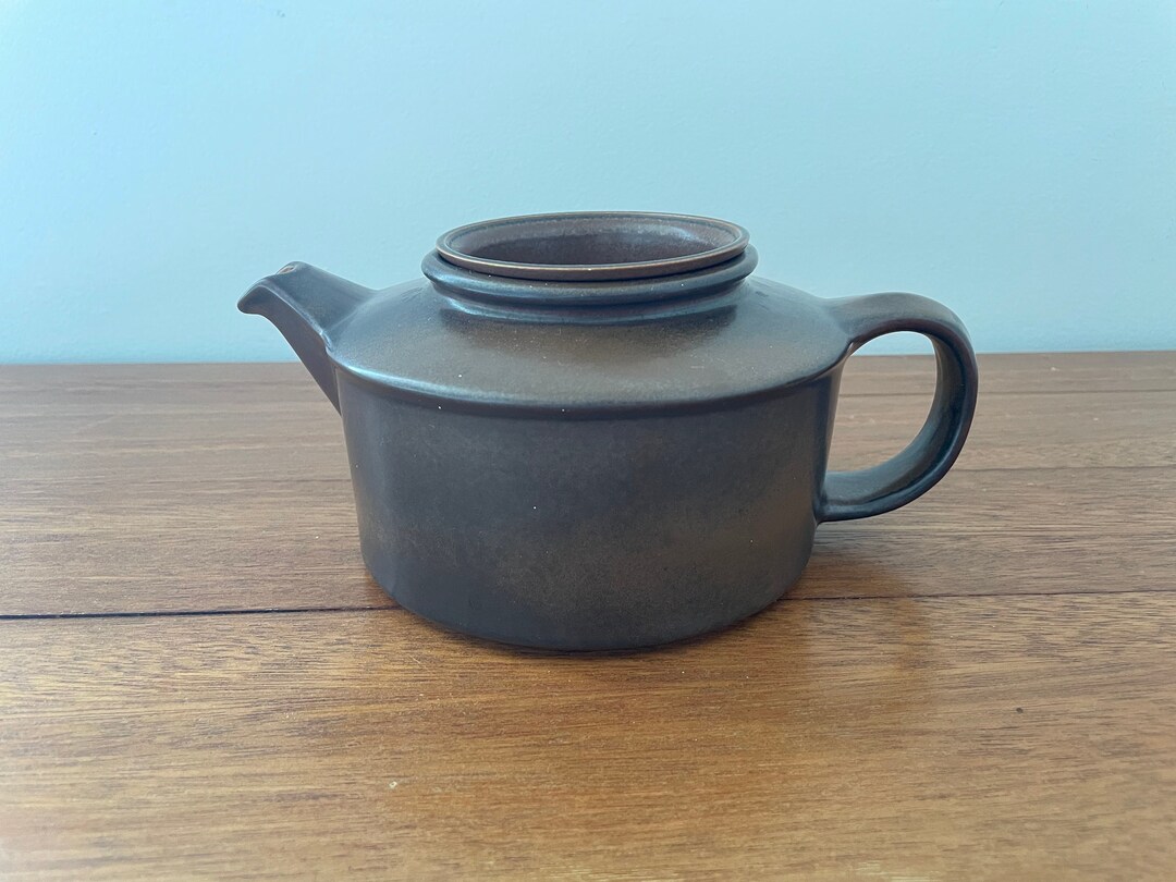 ARABIA FINLAND Ruska Teapot Without Lid by Ulla Procope Etsy