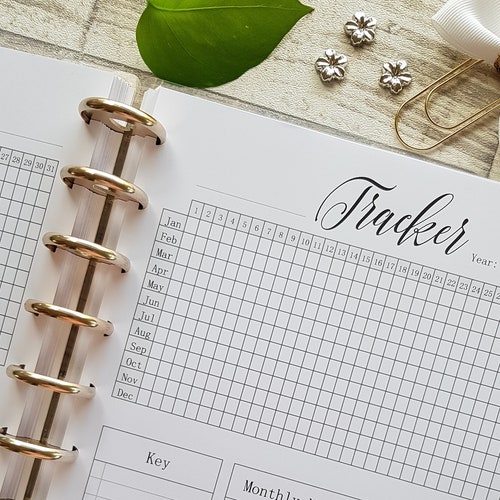 Period Tracker Printable Happy Planner Insert Menstrual | Etsy