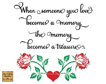 Download In loving memory svg | Etsy