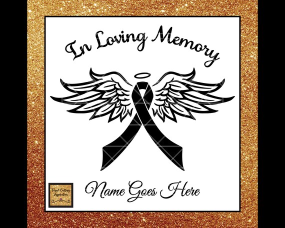 Download In Loving Memory Svg Your Wings Were Ready But Our Hearts Etsy
